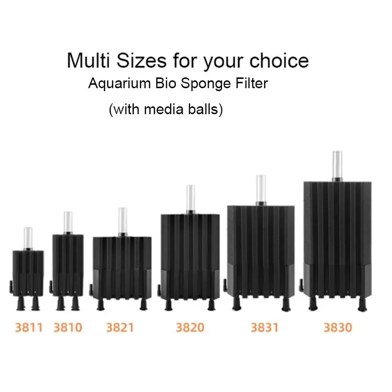 Aquarium Planted Filter - Nouveau grand filtre éponge Bio pour
