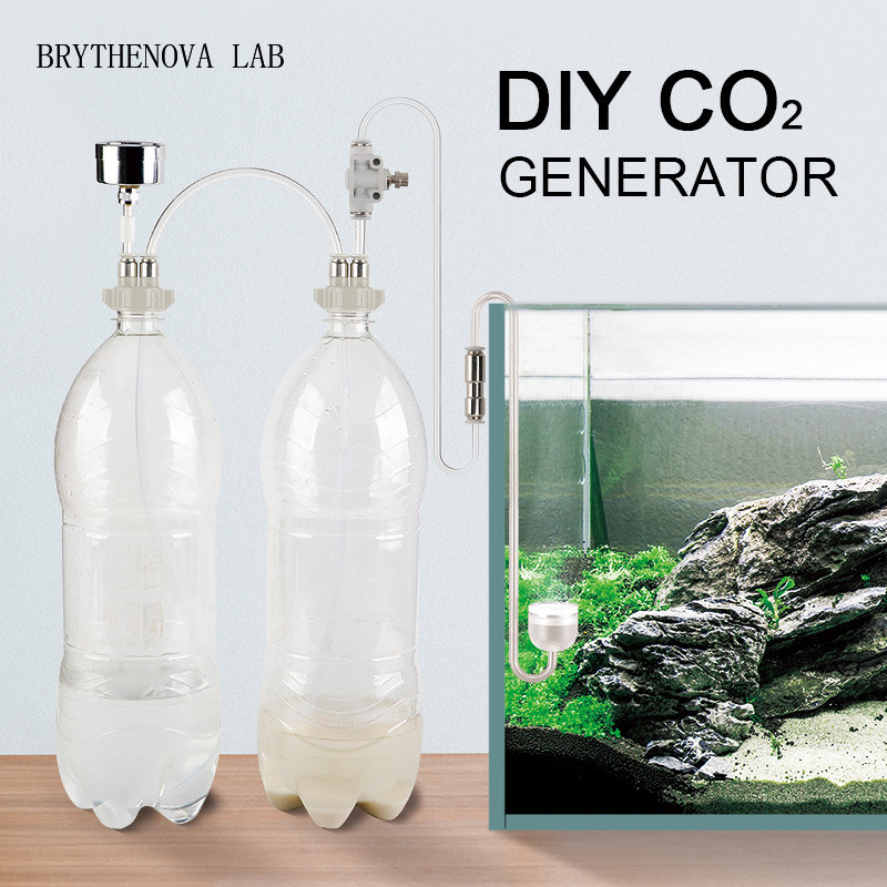 Planted Aquarium Supplies - Générateur de CO2 pour aquarium planté,