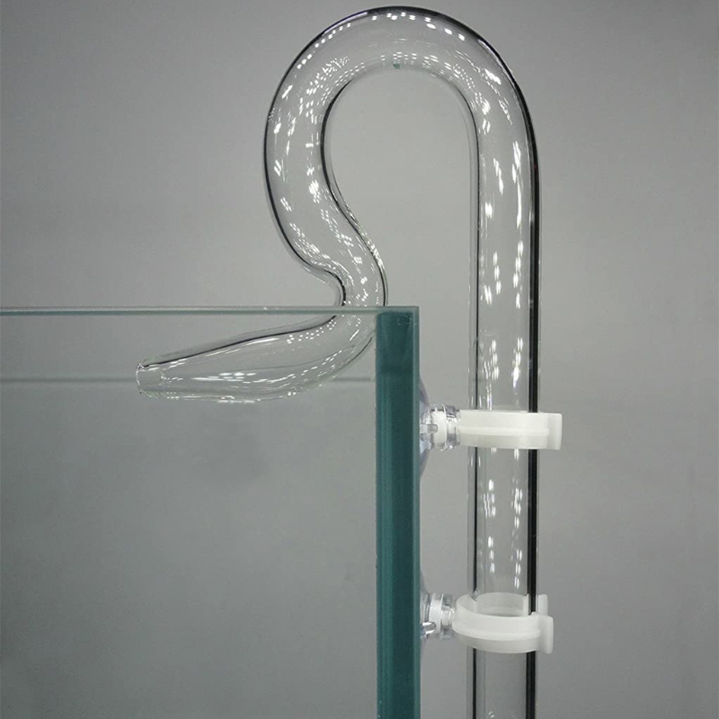 Planted Aquarium Mini - Tuyau sortie lys en verre créer