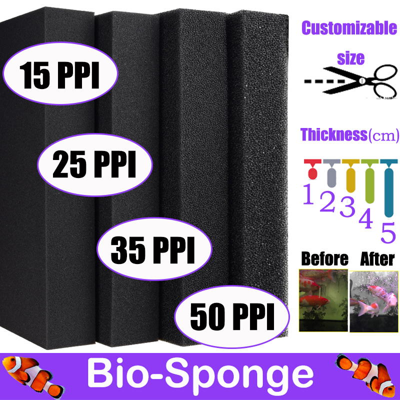 Aquarium Planted Filter - Filtre en Coton Biochimique pour Aquarium,