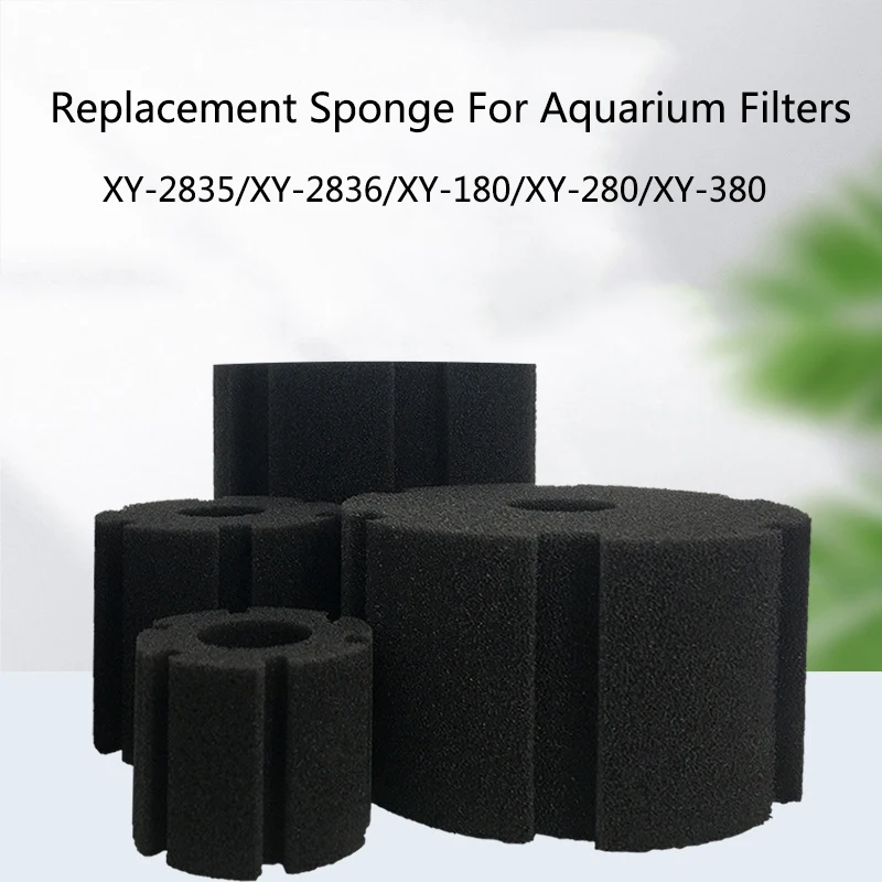 Aquarium Planted Filter - Éponge filtrante biochimique pour aquarium, pompe
