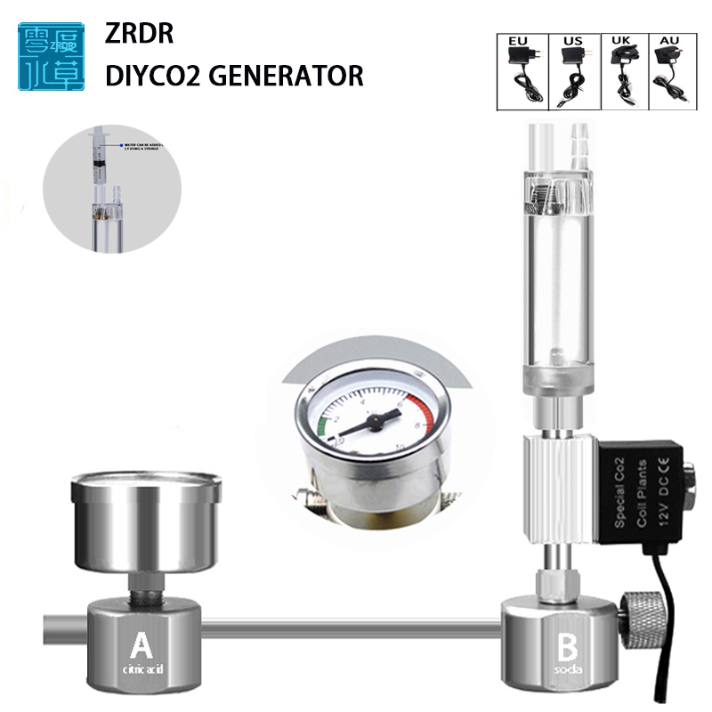 Planted Aquarium Supplies - Kit de générateur de CO2 pour