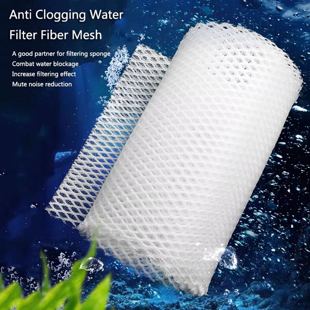 Aquarium Planted Filter - Fibre de Filtration d'aquarium 3D, empêche