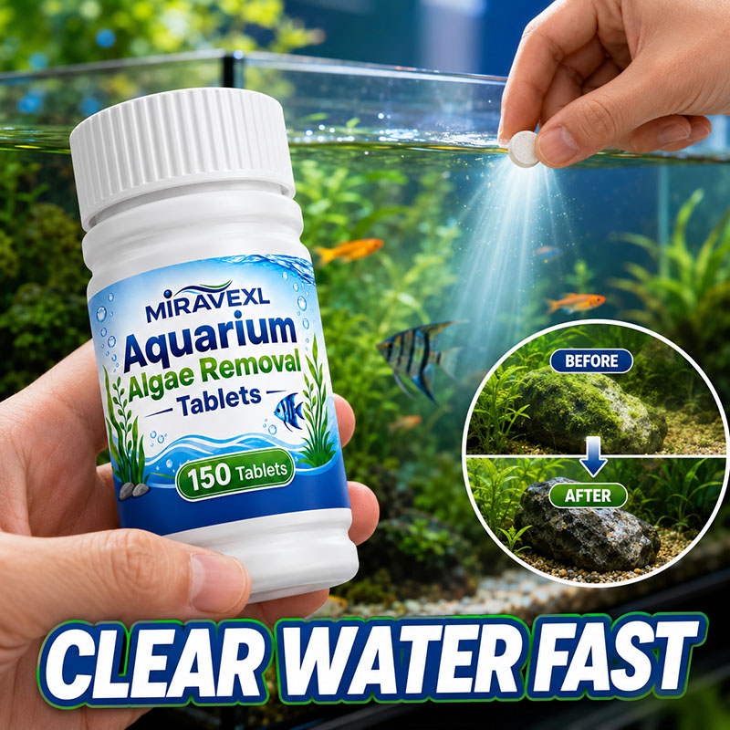 Planted Aquarium Supplies - MIRAVEXL 150 Comprimés pour l'élimination des
