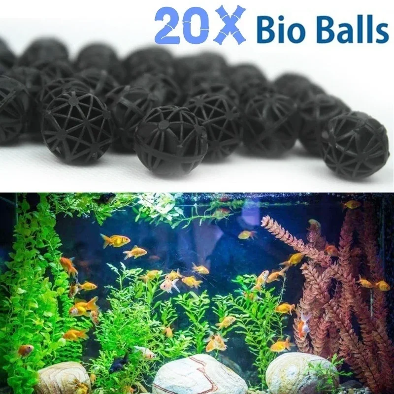 Planted Aquarium Fertilizer - 20 pièces 16mm filtre d'aquarium Bio