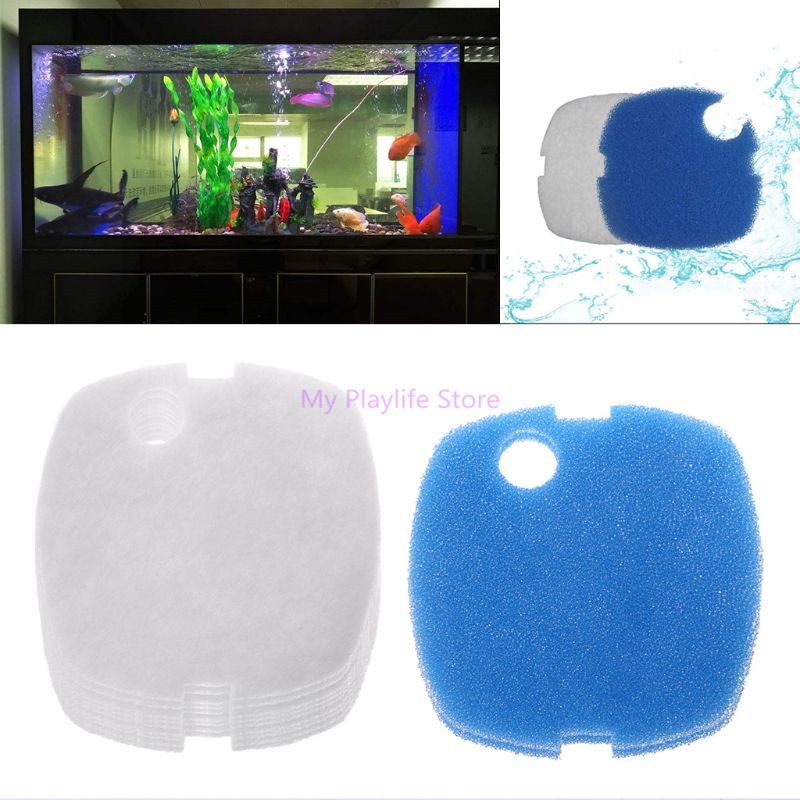 Aquarium Planted Filter - Tampons filtrants pour aquarium, éponge pour