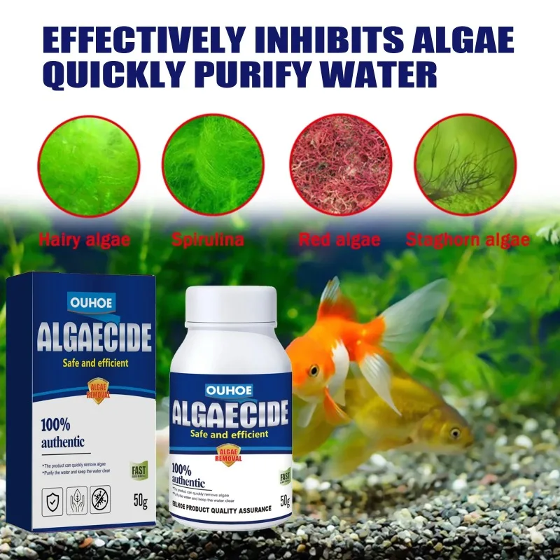 Algicide haute efficacité 50g  - Planted Aquarium Supplies avis et prix