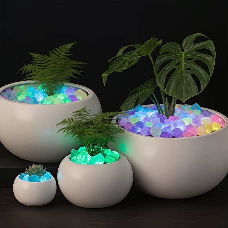 Ensemble de galets lumineux, 3 - Planted Aquarium Supplies avis et prix