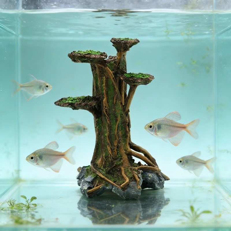 Décoration d'aquarium en résin - Aquarium Plant Roots avis et prix