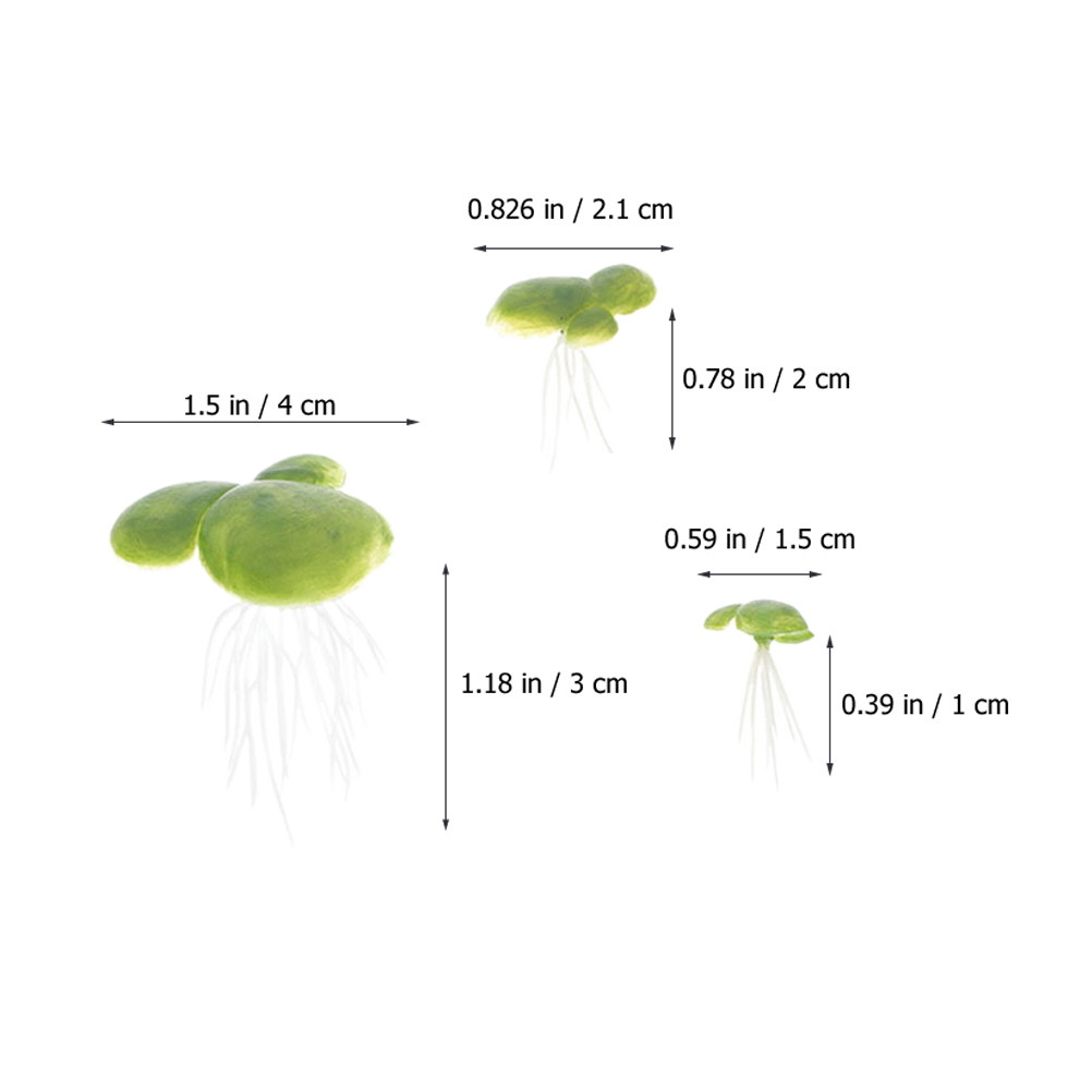 18 pièces de plantes aquatique - Planted Aquarium Mini avis et prix