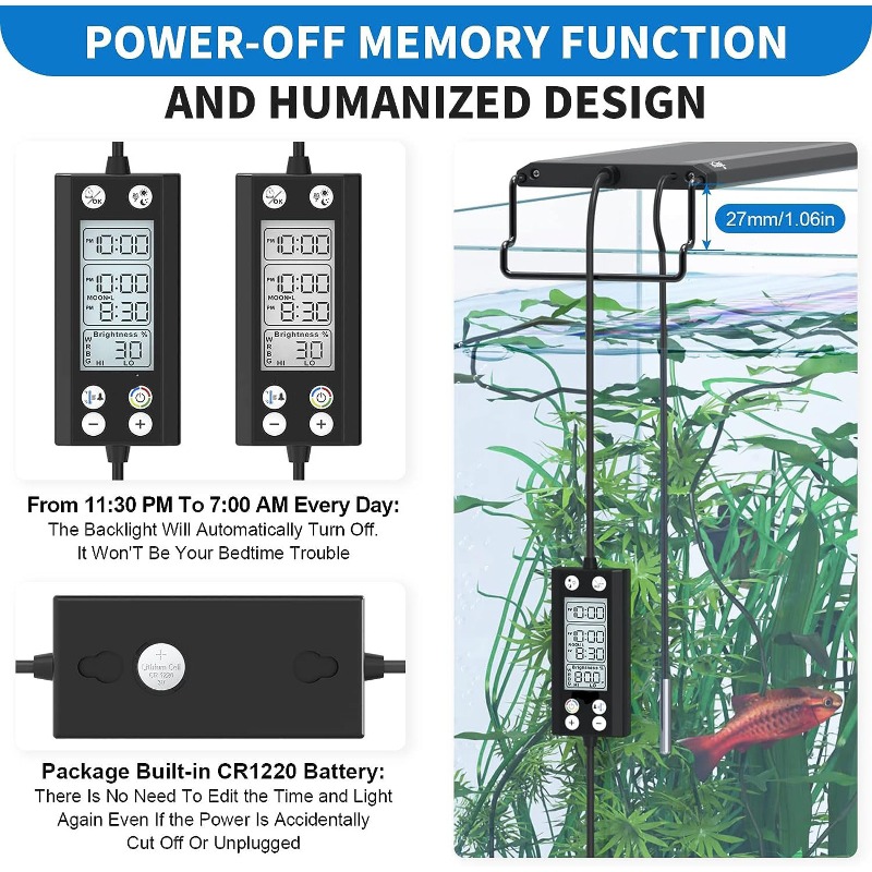 Lumière d'aquarium programmabl - Planted Aquarium Cycling avis et prix
