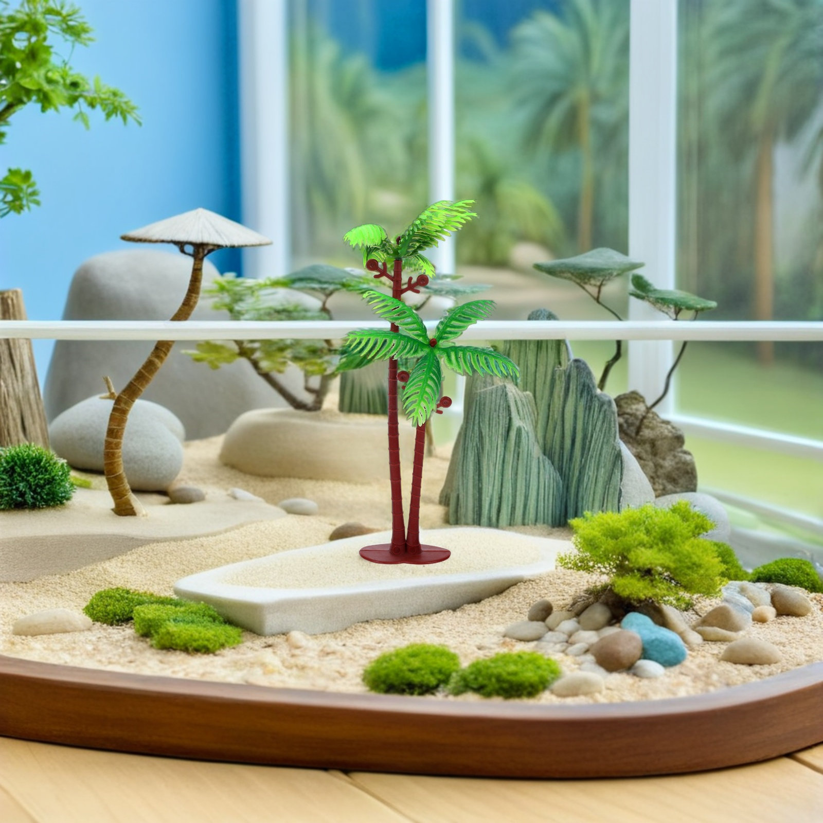 15 mini palmiers coco artifici - Planted Aquarium Mini avis et prix