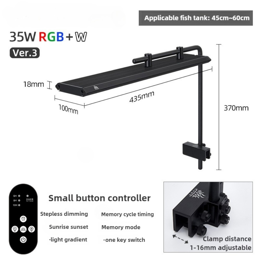 LED lumière d'aquarium lever d - Planted Aquarium Cycling avis et prix