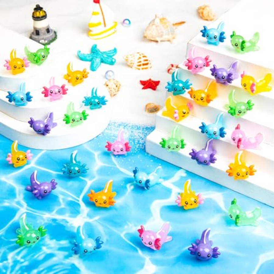 Mini figurines d'axolotl en ré - Planted Aquarium Mini avis et prix