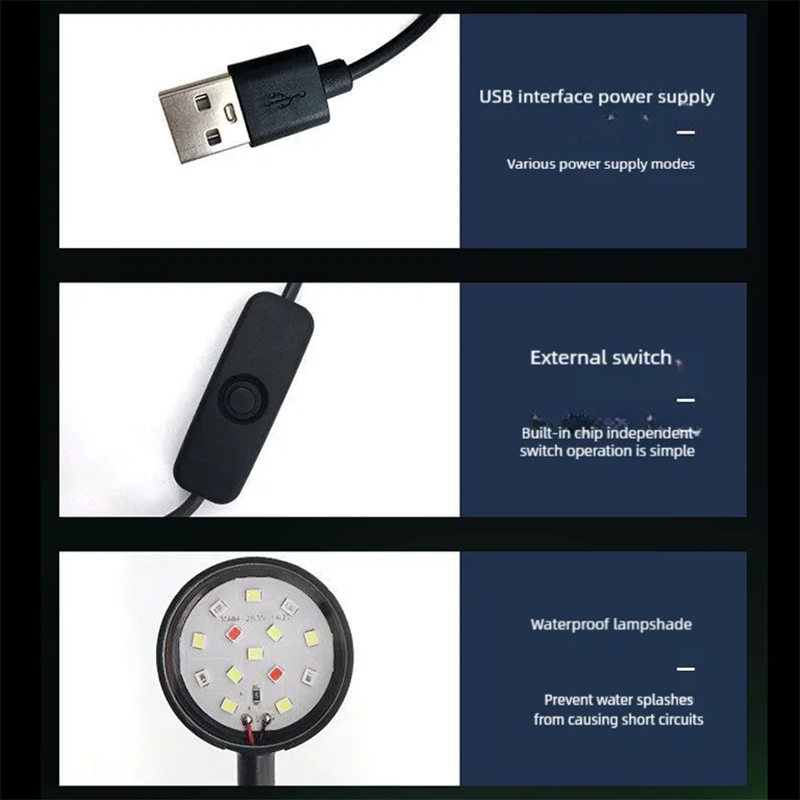 Lampe à clip USB LED pour aqua - Planted Aquarium Mini avis et prix