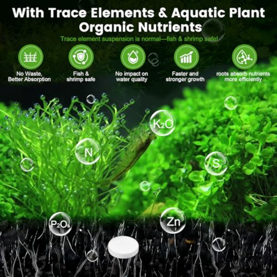 Comprimés pour plantes d'aquar - Planted Aquarium Fertilizer avis et prix